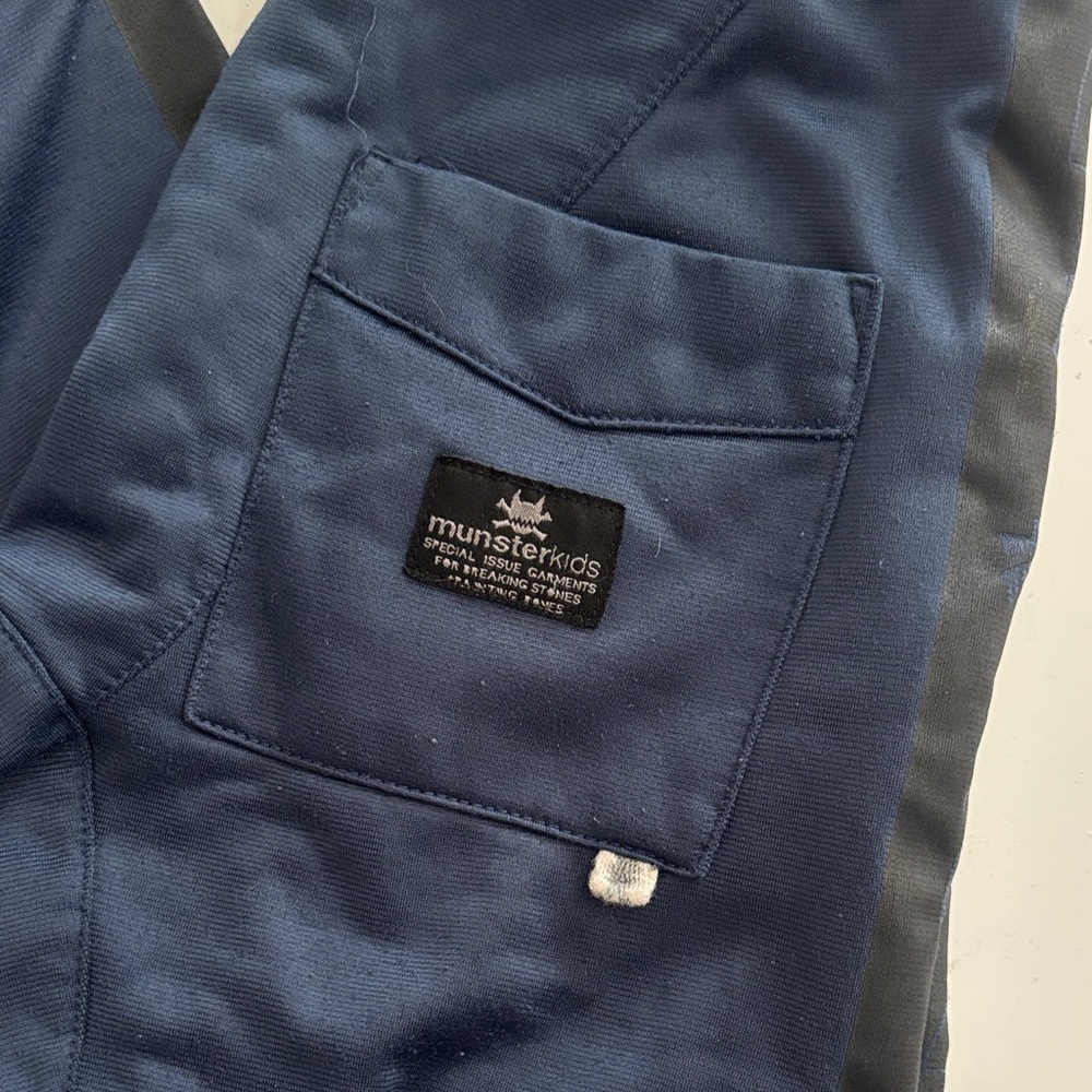 Munster Kids Blue and Gray Pants - Picture 2 of 5